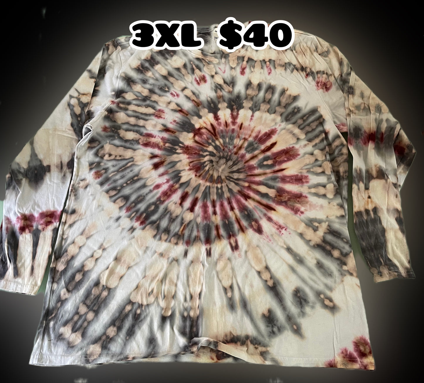 Size 3XL Long Sleeve